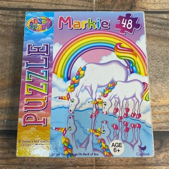 Lisa Frank | Toys | Lisa Frank Unicorn Horse 48 Pice Puzzle  display picture 1